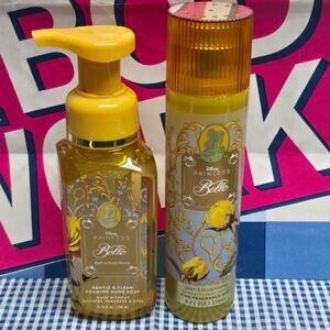 BBW Princess Belle Gentle & Clean Foaming Hand Soap & Fragrance Mist Bundle